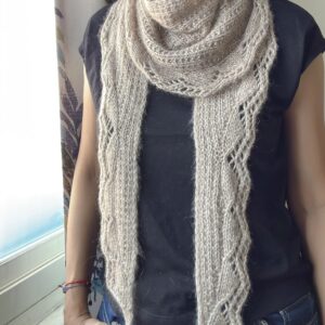 Cloud Scarf 雲朵圍巾 —— 數位電子版編織織圖
